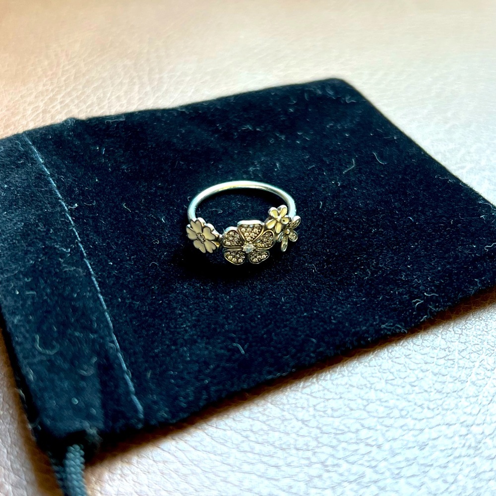 Pandora flower ring
